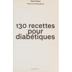 130 recettes pour diabétiques